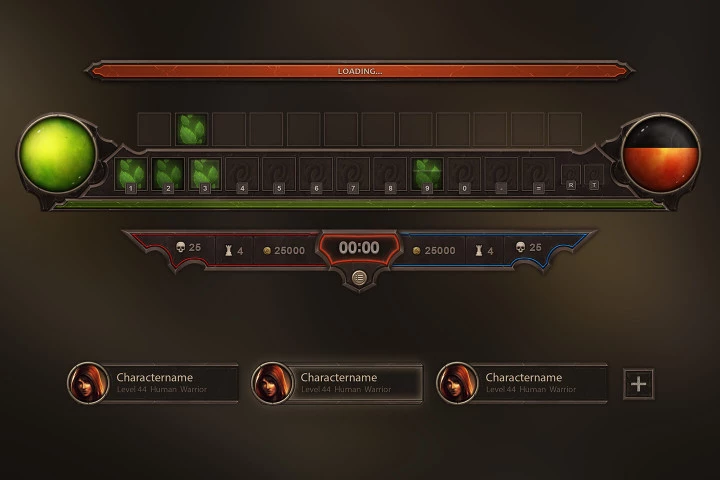 RPG Game UI