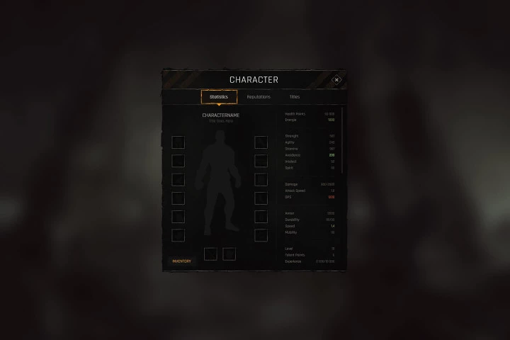 RPG & MMO Game UI