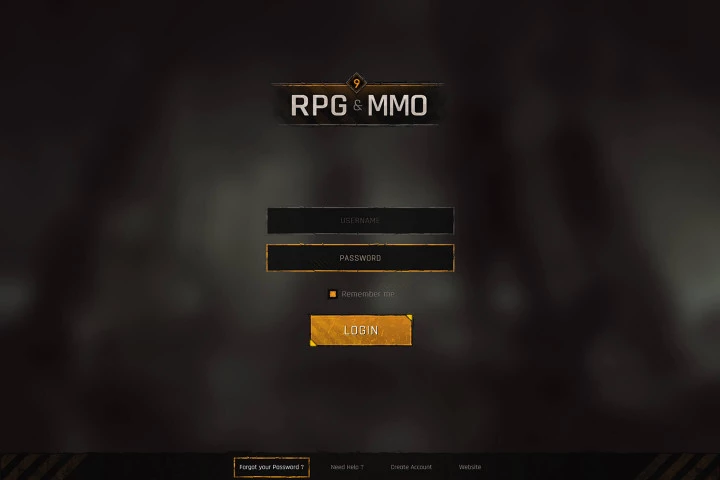 RPG & MMO Game UI