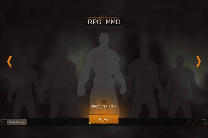 RPG & MMO Game UI