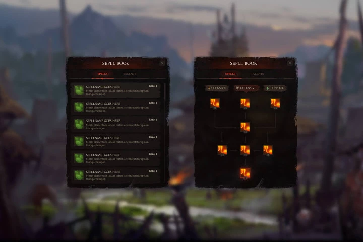 RPG & MMO UI