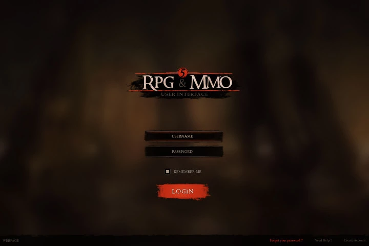 RPG & MMO UI