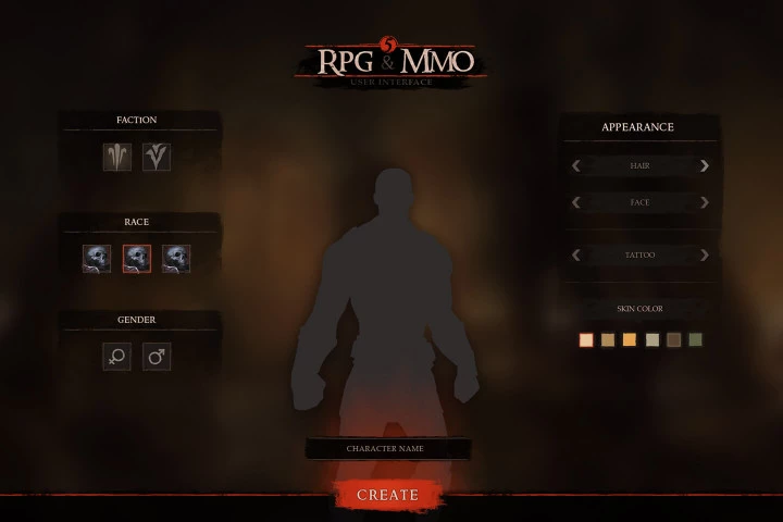 RPG & MMO UI