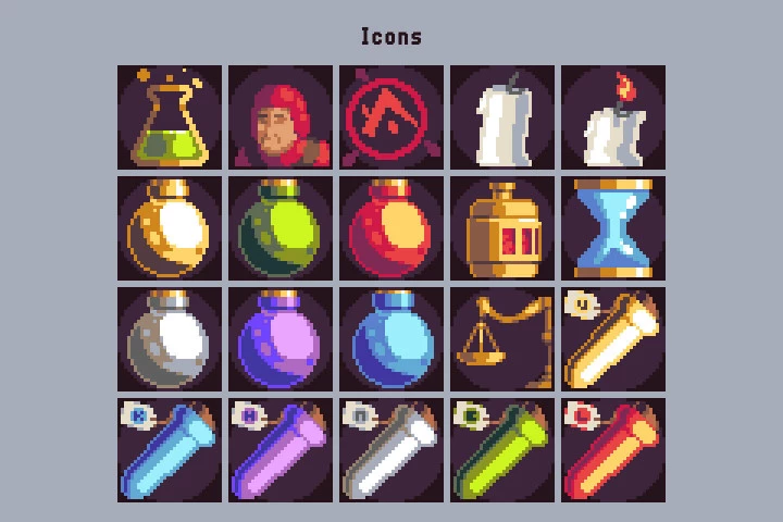 Alchemy Game Assets Pixel Art Pack