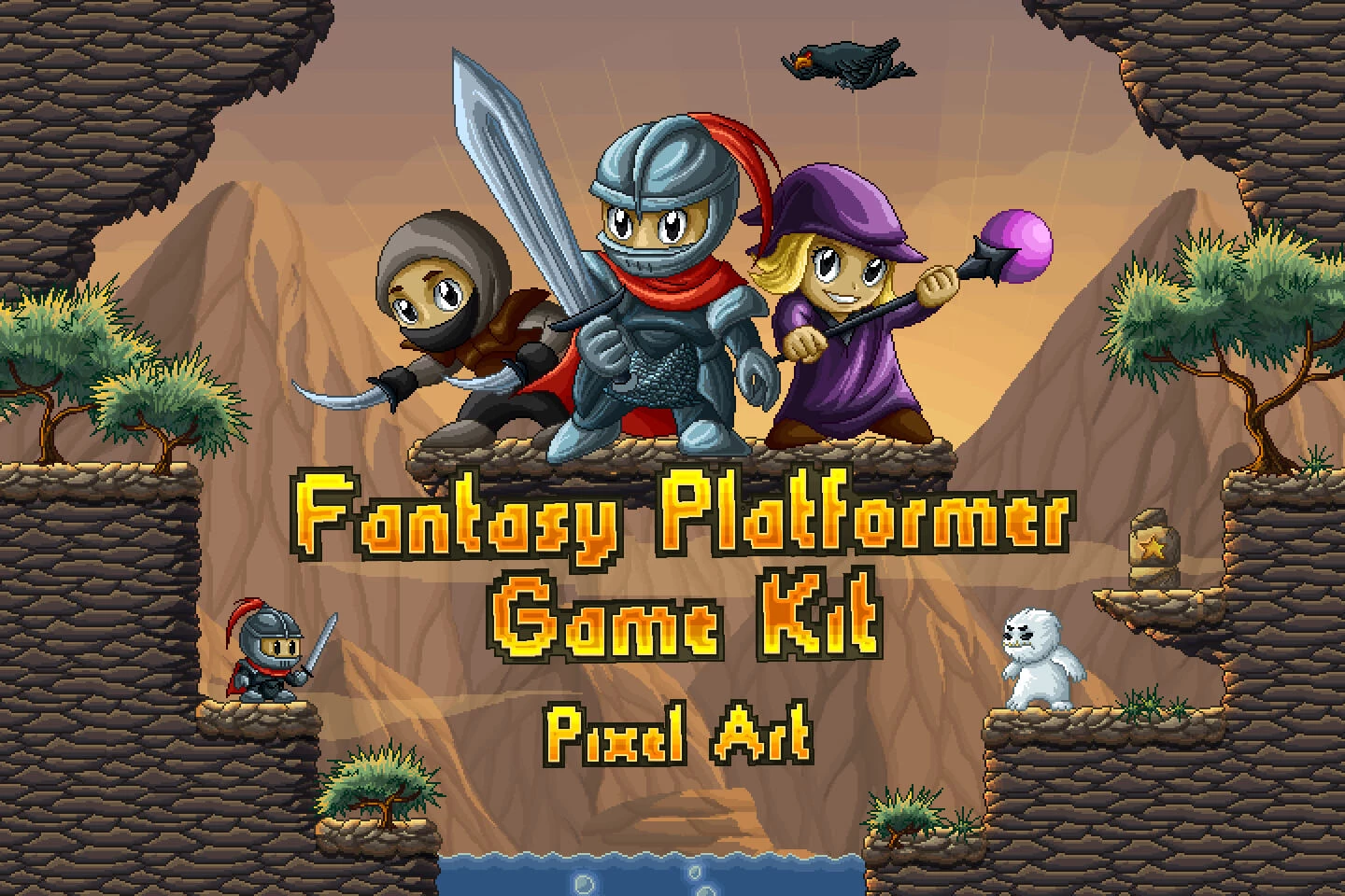 Pixelart Game Kit by Mobile Game Graphics