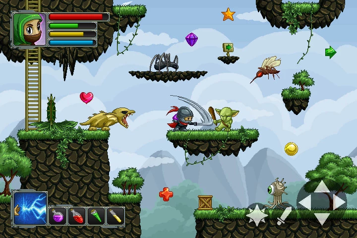 Fantasy Platformer Game Kit Pixel Art