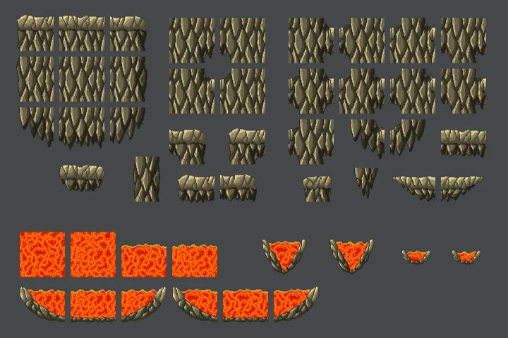 Fantasy Platformer Game Kit Pixel Art