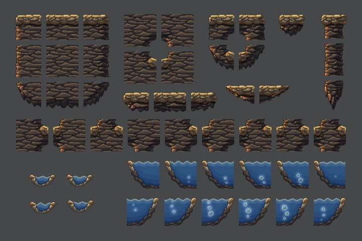 Fantasy Platformer Game Kit Pixel Art