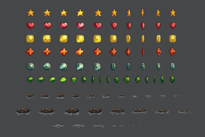 Fantasy Platformer Game Kit Pixel Art