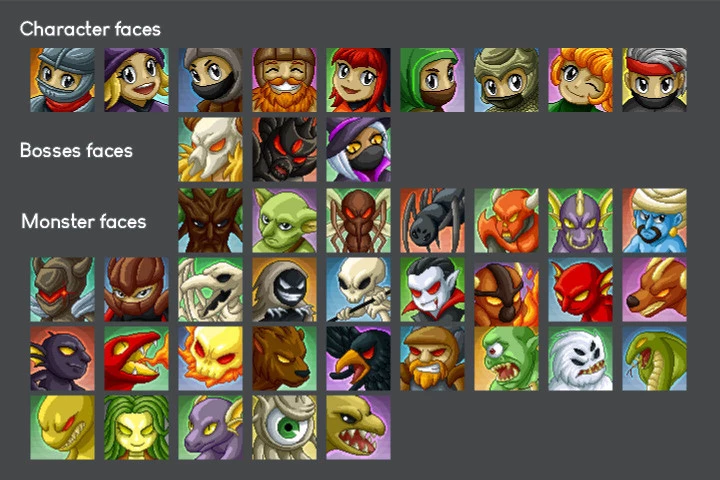 Fantasy Platformer Game Kit Pixel Art