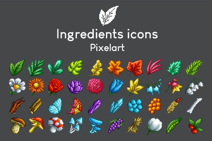 Fantasy Platformer Game Kit Pixel Art