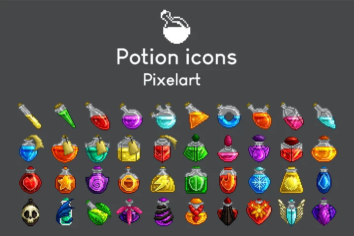 Fantasy Platformer Game Kit Pixel Art