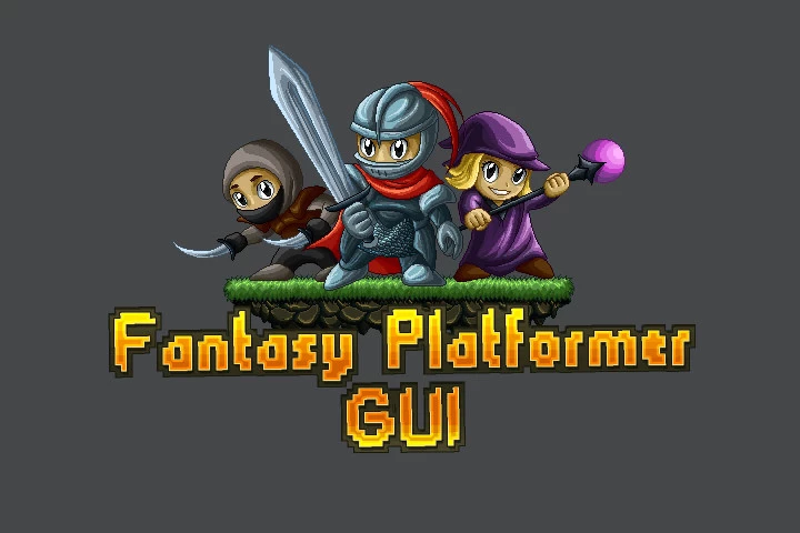 Fantasy Platformer Game Kit Pixel Art