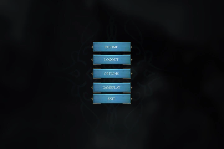 RPG & MMO Game User Interface