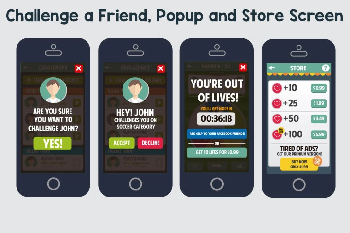 Sports Trivia Full Game Kit