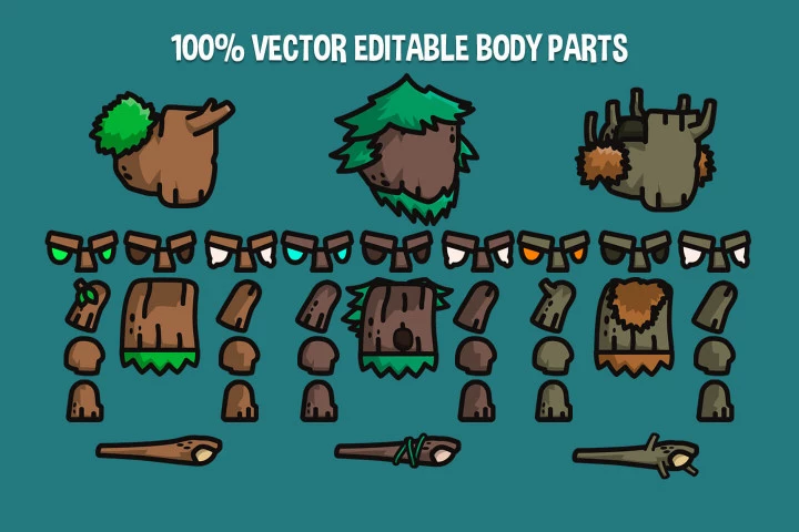 Ent Tiny Style 2D Sprites