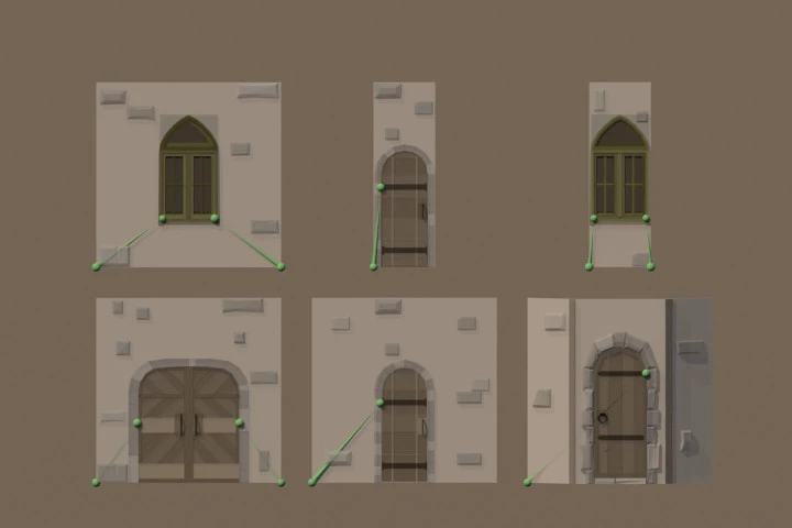 Medieval Buildings 3D Pack