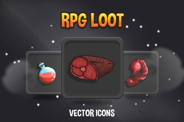 RPG Loot Vector Icons