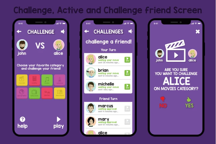 Trivia Crack Game Graphic Assets