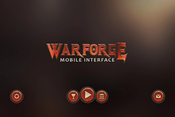 Warforge Mobile UI