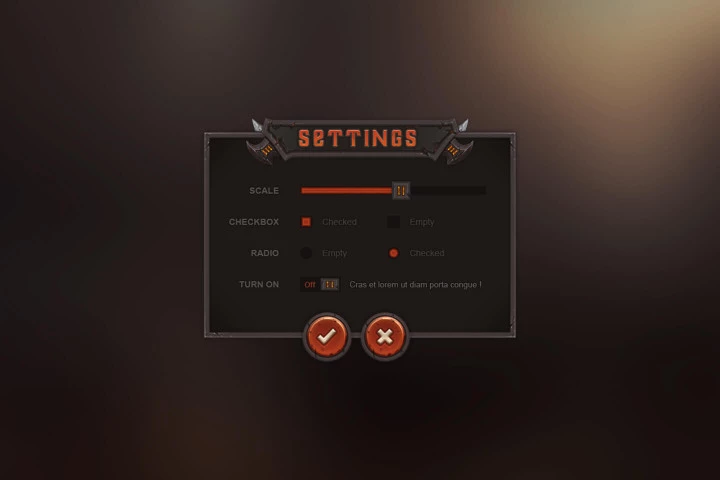 Warforge Mobile UI