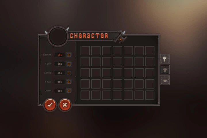 Warforge Mobile UI