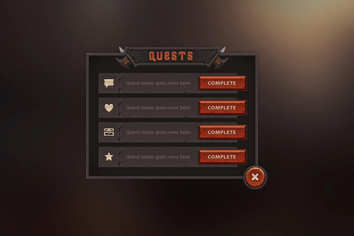 Warforge Mobile UI