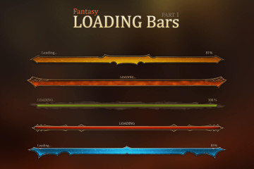 Fantasy Loading Bars Pack 1