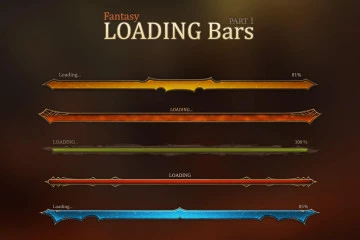 Fantasy Loading Bars Pack 1