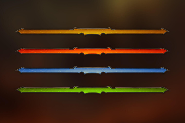 Fantasy Loading Bars Pack 1 - CraftPix.net