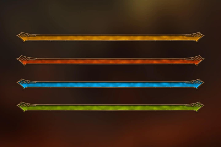 Fantasy Loading Bars Pack 1