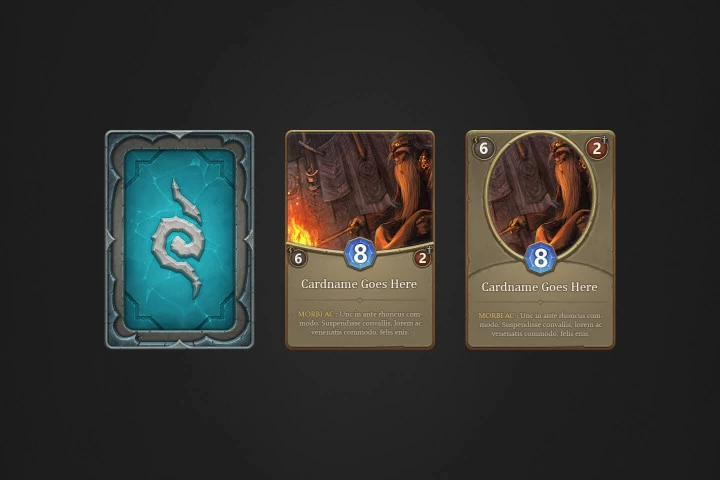 Fantasy TCG Card Template
