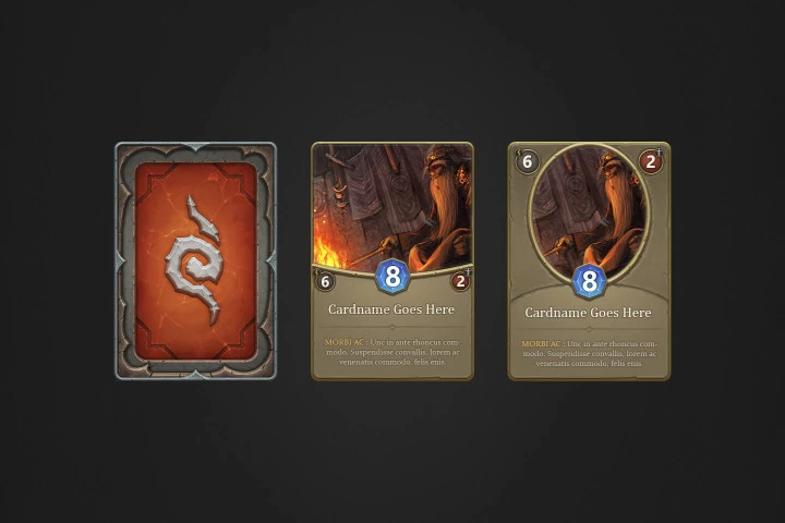 Fantasy TCG Card Template