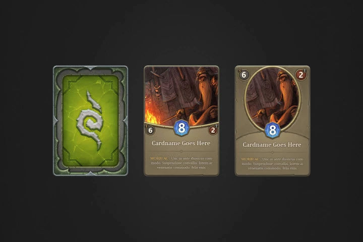 Fantasy TCG Card Template