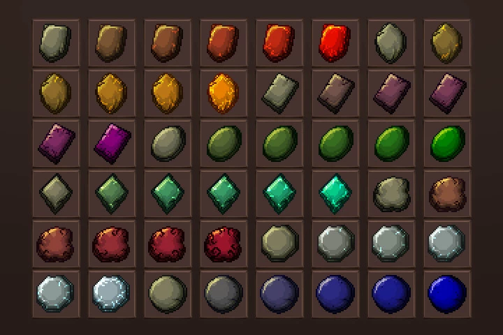 Magic Runes Pixel Art Icon Pack