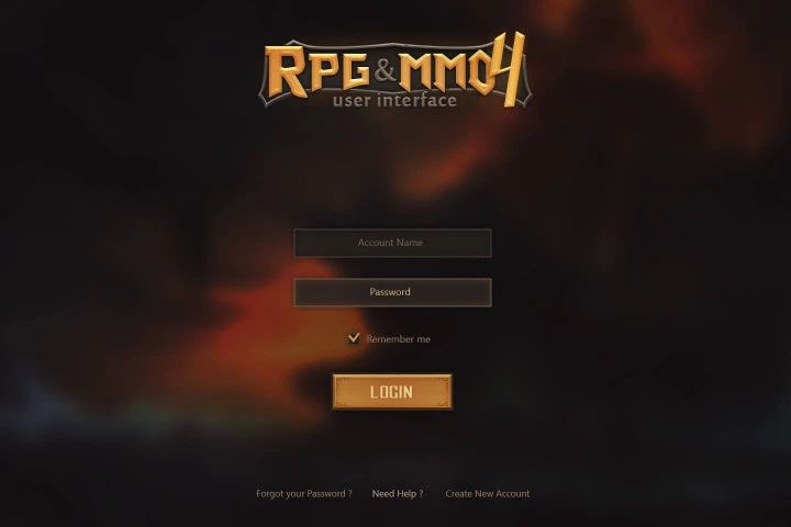 RPG and MMO UI 4
