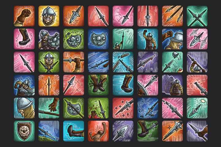 Spearman Skills Icon Pack