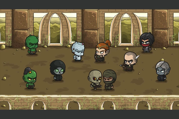 Free Elven Land Game Battle Backgrounds