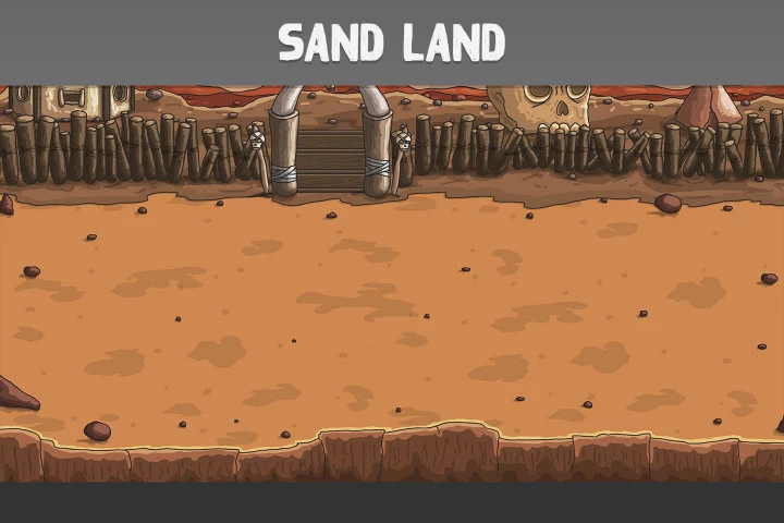 Orc Land Game Battle Backgrounds