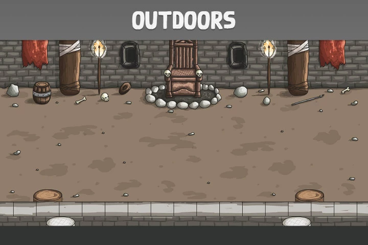 Orc Land Game Battle Backgrounds