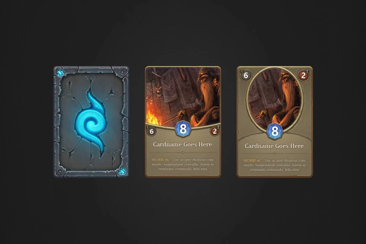 RPG TCG Card Template