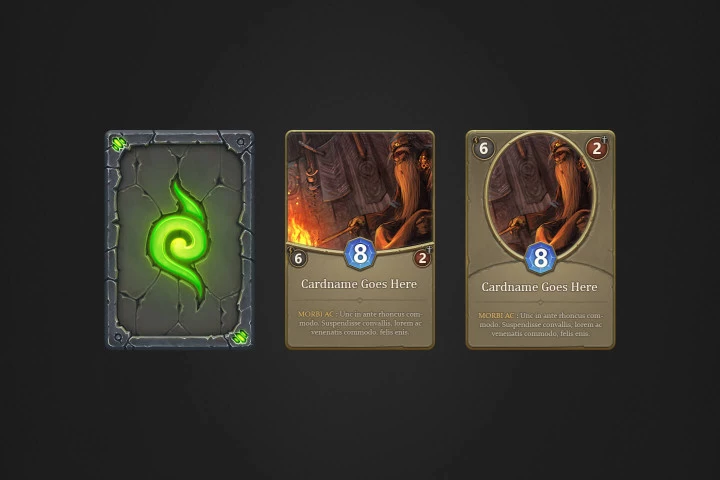 RPG TCG Card Template
