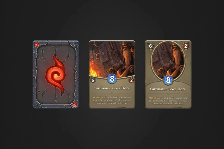 RPG TCG Card Template