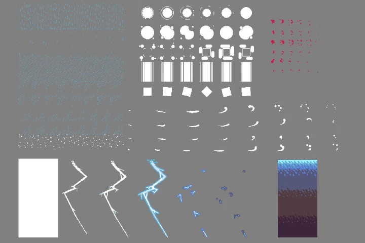 Weather Effects Pixel Art Assets Pack