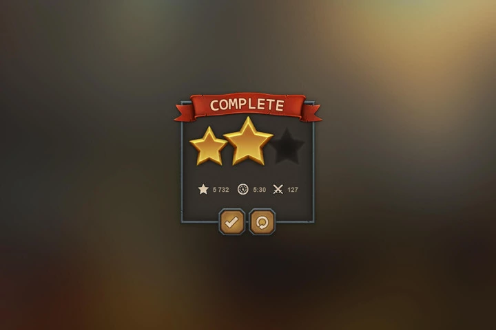 Dark Age UI for Mobile Games