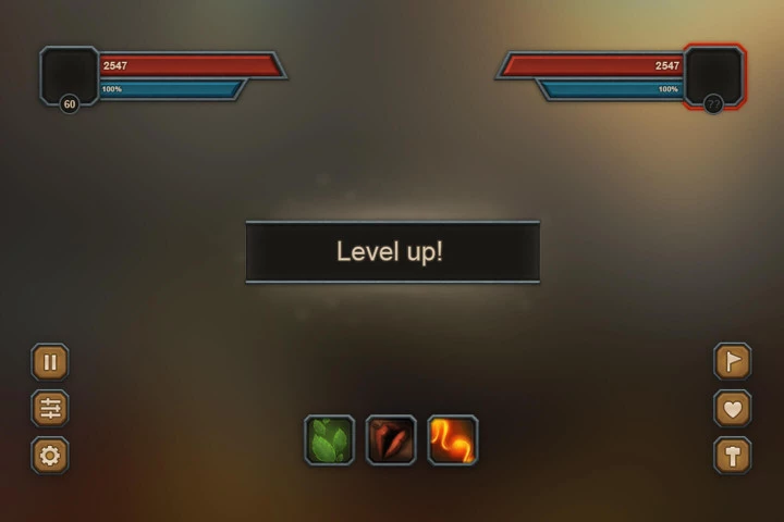 Dark Age UI for Mobile Games