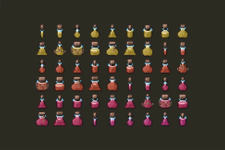 RPG Potions Pixel Art Pack