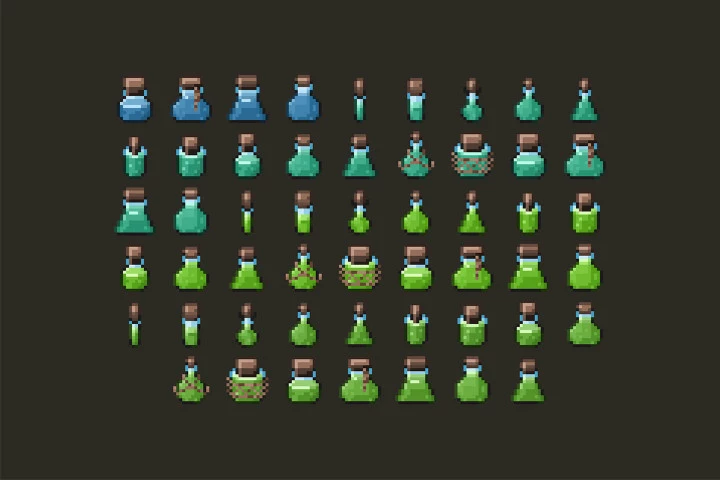 RPG Potions Pixel Art Pack