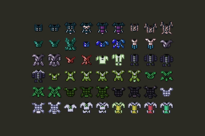 RPG Armor Icons Pixel Art Pack - CraftPix.net