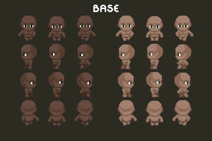 RPG Character Sprite Sheet Generator